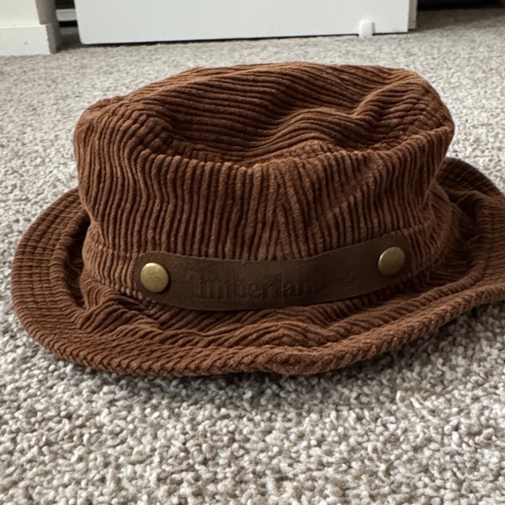 Timberland Corduroy Brown Hat
